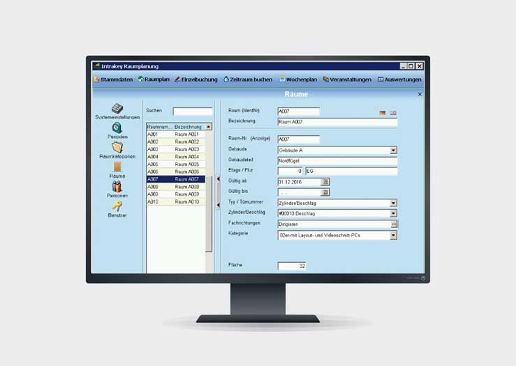Raumvergabesoftware IntraKey Raumvergabesoftware IntraKey