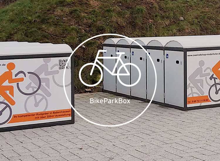 Fahrradboxen von BikeParkBpx