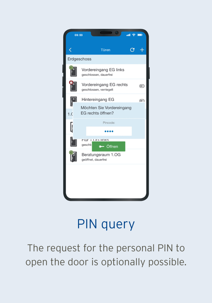 PIN query