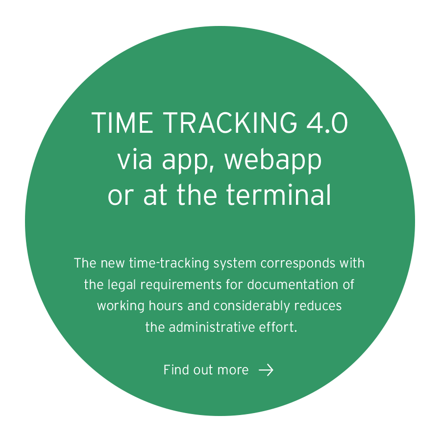sample image time tracking 4.0 from IntraKey