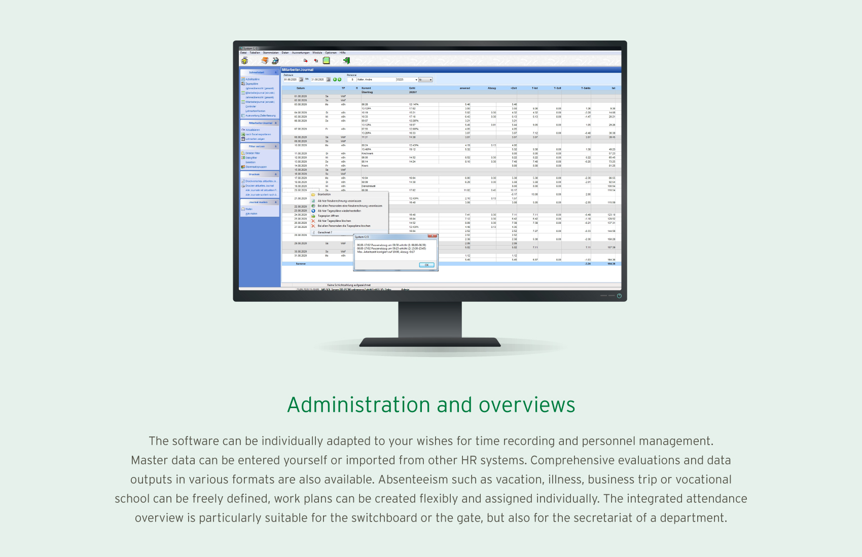 Administration and overviews