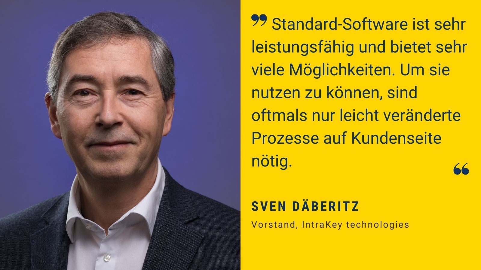 IntraKey Vorstand Sven Däberitz