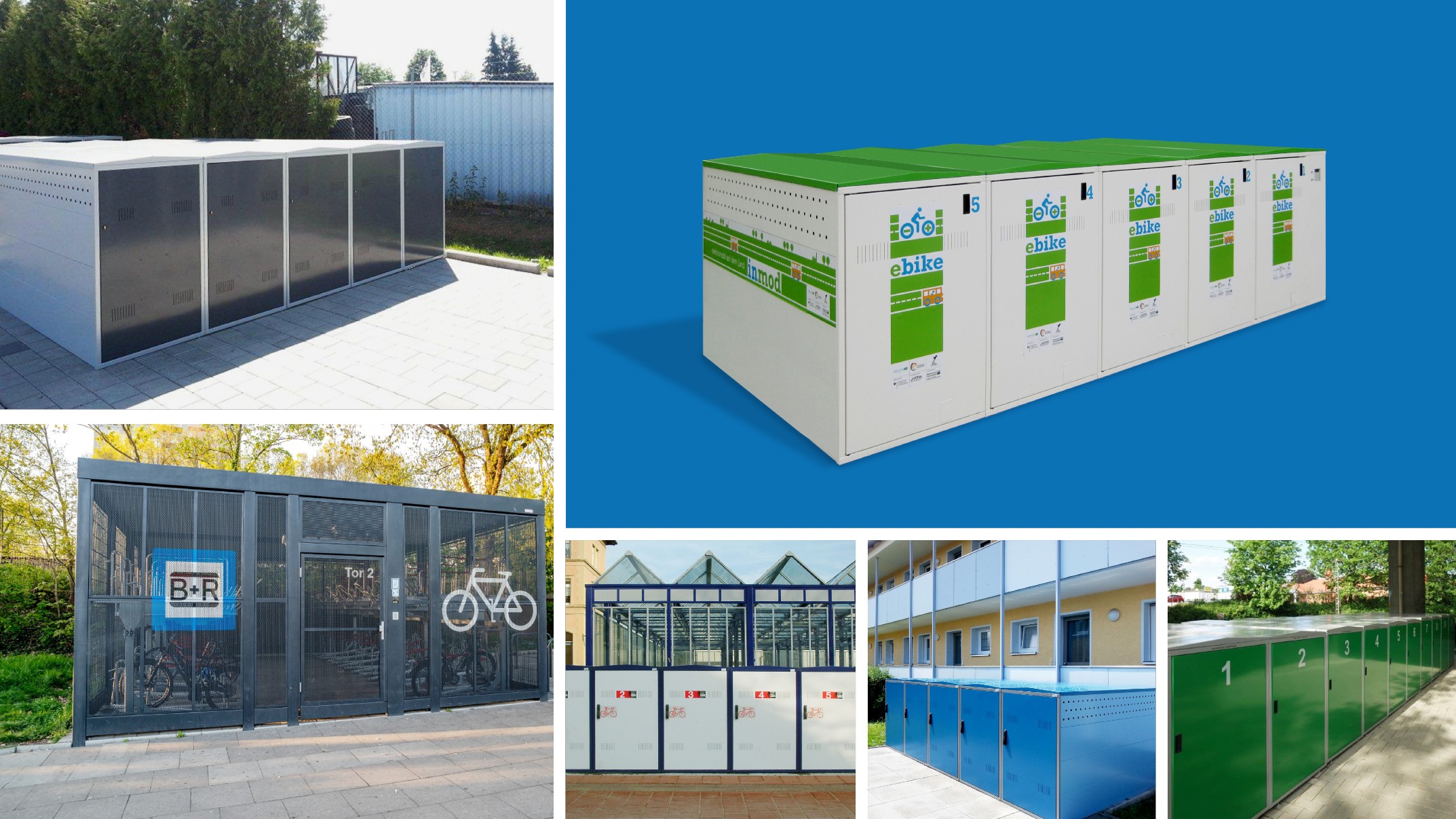 Varianten Fahrradboxen mit Fahrradgarage 2146 x 1207 Fahrradbox Fahrradgarage Varianten